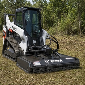 Bobcat Profesional con Mulcher Forestal de Tambor, Accesorio de Corte Hidráulico de Alto Rendimiento - Product Image 3