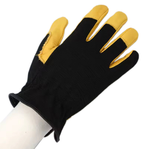 New Latest Design Top Quality Cowhide Leather Anti-Slip & Waterproof Assembly <b>Gloves</b> Soft <b>Driver</b> <b>Gloves</b> With Best Cheap Price - Product Image 3