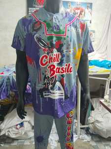 Wholesale Long Mission Made Sublimated <b>Baseball</b> Uniform Set Short Sleeve Elastic Waist Quick Dry Polyester Unisex Adult Size . - Product Image 5