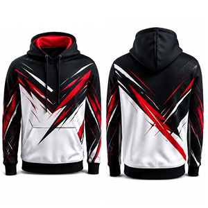 Sweat-shirts à capuche personnalisés pour hommes, sublimation OEM ODM, vêtements d'équipe, entraînement sportif, fitness, gym, pull à capuche personnalisé - Product Image 6