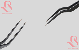 BISONS Vente en gros de pinces bipolaires manuelles en acier inoxydable antiadhésives, 20 cm, pointe de 1,5 mm, réutilisables, certifiées CE |   Connecteur EU - Product Image 2