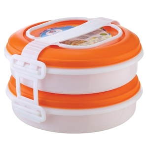Plastic Twin Treat BPA-Free <b>Lunch</b> <b>Box</b> - Product Image 2