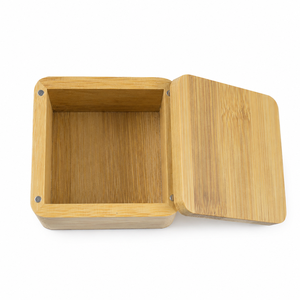Caja de Regalo Magnética de Bambú Ecológica con Logotipo Personalizado y Tapa para Té, Joyería, Relojes y Embalaje Premium - Product Image 4