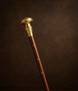 Bastón de diseño creativo hecho a mano con mango de latón de agarre fuerte y diseño moderno de Universal Overseas - Product Image 2