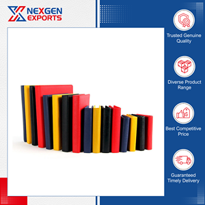 Classeur à anneaux en cuir PU de qualité garantie avec porte-cartes, reliure cousue style spirale, cadeau pour acheteurs en gros - Product Image 6