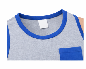 Débardeurs et maillots de corps pour hommes, style décontracté urbain, 100% coton respirant, design uni, pour le sport, la gym et les loisirs - Product Image 3