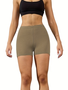 Women Seamless Gym Yoga Shorts High Waist <b>Running</b> Fitness Workout Sportswear Shorts - Product Image 4