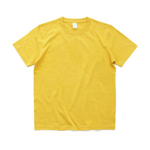 Men's Gray Cotton Crew Neck Short Sleeve Casual <b>T</b>-<b>Shirt</b> Plain Dyed Summer Wear - Product Image 3