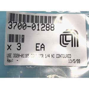 3 AMAT 3700-01288 GSKT VCR 1/4 NI Contoured - Équipements et pièces semi-conducteurs d'occasion de renommée mondiale à vendre - Product Image 4