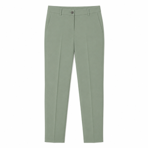 Pantalon décontracté homme coupe droite taille mi-haute ajustée avec ceinture élastique respirant en tissu peigné écologique séchage rapide style streetwear pour usage quotidien - Product Image 2