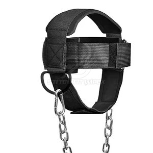 Neck Head Harness For <b>Strength</b> <b>Training</b> With Soft Padding And Adjustable Fit For Gym Workout And Home Exercise Builder - Product Image 5
