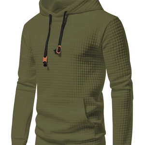 Men's Pocket <b>Hoodie</b> Custom Logo Pullover Hooded Sweatshirt Cotton Fleece Casual <b>Hoodie</b> OEM ODM Wholesale - Product Image 3
