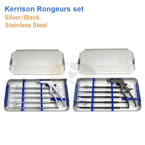 Ensemble de Rongeurs Kerrison Rotatifs Manuels en Acier Inoxydable de Haute Qualité – Instruments Chirurgicaux Orthopédiques Vétérinaires pour la Précision Osseuse - Product Image 5