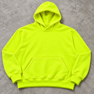 Sweat à capuche ample pour homme, épaules tombantes, doublure polaire épaisse, poignets côtelés, streetwear d'hiver, coupe oversize et carrée, personnalisable OEM, vente en gros - Product Image 2