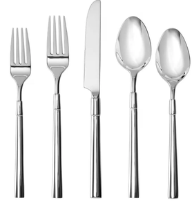 Juego de Cubiertos de Acero Inoxidable Modernos y Elegantes, Aptos para Lavavajillas, para el Hogar, Restaurantes y Servicios de Hotel - Product Image 3