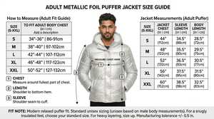 Custom Private Label Metallic Foil Puffer Jacket Men Shiny Silver Winter <b>Bubble</b> <b>Coat</b> Streetwear Unisex Puffer Jacket Bulk Wholes - Product Image 6