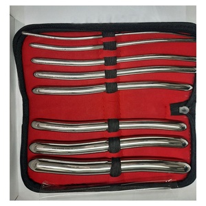 Juego de 8 y 12 piezas A-1 VERITAS Dilatador uterino Hegar de doble extremo de 20 cm, instrumentos de obstetricia/ginecología |   Kit de sutura, instrumento médico - Product Image 1