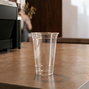 Clear Round PP Plastic <b>Cup</b> 95mm With Lid For Iced Coffee Tea Juice <b>Cold</b> Drinks - Product Image 5