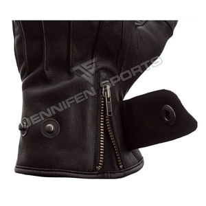 Gants de moto en cuir véritable pour écran tactile, gants de course pour hommes, gants de moto et de cyclisme en cuir pour hommes - Product Image 4