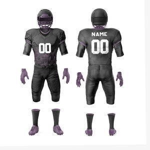 Sports Wear American Uniform Kit Polyester Made Youth Club Training American Football Uniforms Set With Sublimation Design sets - Product Image 4