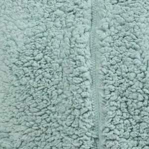 Chaqueta Sherpa Verde Menta para Mujer, Abrigo de Invierno Cálido, Sudadera de Forro Polar Azul Claro con Cierre y Bolsillos - Product Image 6