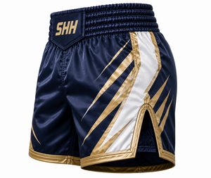 Pantalones Cortos de Lucha MMA Rojos y Negros Personalizados de SHH Industries para Hombre, Sublimados, para BJJ, Grappling, Kickboxing, Artes Marciales y Entrenamiento - Product Image 3