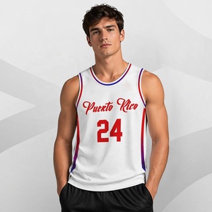 Camiseta de Baloncesto con Logotipo Personalizado, Impresión Digital, Ropa Deportiva, Uniforme de Equipo, Sin Mangas, Kit de Entrenamiento - Product Image 5