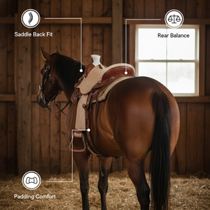 Ensemble de sellerie artisanale de performance pour chevaux western |   Ensemble d'accessoires assortis |   Équitation anglaise parfaite |   Équipement Premium 2026 - Product Image 5