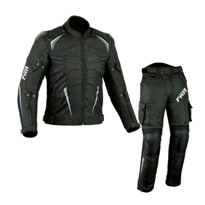 2026 Breathable Summer Leather Windproof Racing Suit Waterproof Anti-Fall Unisex Full Sleeve 250g Motorbike Uniform <b>Driving</b> - Product Image 2