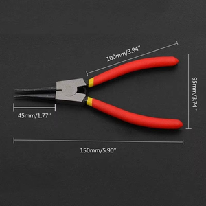 Customized Color & Logo Professional Stainless Steel Hair Extension <b>Pliers</b> <b>Set</b> with Accessories - Product Image 4