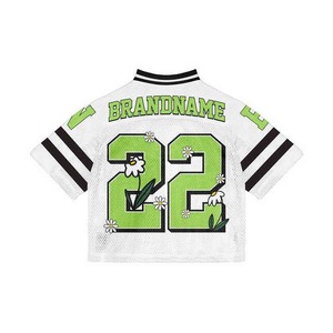 Maillot de football américain surdimensionné personnalisé respirant, grande taille, avec impression par transfert thermique, anti-UV et séchage rapide – Vente en gros - Product Image 5
