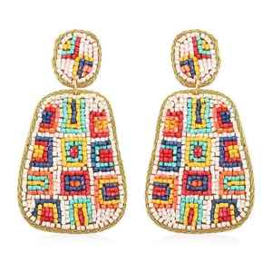 Pendientes de Cuentas Elegantes y Asequibles, Joyería Hecha a Mano para Mujer a un Precio Económico - Product Image 2