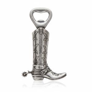 ที่เปิดขวดรูปรองเท้าคาวบอยโลหะ 3 มิติ ของที่ระลึกสำหรับนักท่องเที่ยวเท็กซัส ของขวัญเบียร์แบบกำหนดเองได้ - Product Image 5