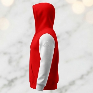 Sweat-shirts tendance Hooper, couleur rouge durable, style streetwear, design personnalisé, tissu hiver polyester/coton, logo personnalisé - Product Image 6