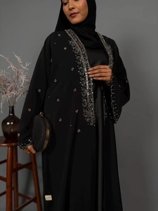 Abaya de alta calidad para mujer, vestido largo, ropa islámica modesta con corte holgado y mangas largas para mujeres musulmanas y uso diario. - Product Image 2
