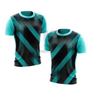 Heavyweight <b>Knitted</b> <b>Tie</b>-Dye Men's T-Shirt Front Logo Minimalist O-Neck Short Sleeve Tee Casual Streetwear - Product Image 6
