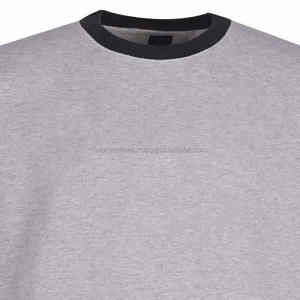 เสื้อกันหนาวมีฮู้ดสำหรับผู้ชายแบบสวมหัวคอกลมทรงหลวมโอเวอร์ไซส์โลโก้ออกแบบได้ตามต้องการ - Product Image 2