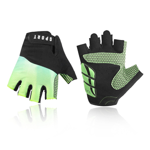 ถุงมือออกกำลังกายแบบครึ่งนิ้ว ระบายอากาศได้ดี กันลื่น เหมาะสำหรับผู้ชายและผู้หญิง ใช้สำหรับยกน้ำหนักและออกกำลังกายทั่วไป - Product Image 1