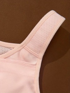 Women High Impact Running Sports Bra Adjustable Convert Straps Upper Mesh Insert Full <b>Support</b> Gym <b>Crop</b> <b>Top</b> Wholesale Base - Product Image 5