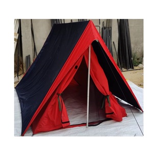 Most Selling Waterproof One-Person A-<b>Frame</b> <b>Canvas</b> Tent for Outdoor Camping Made From Cotton Fabric Camping Tent - Product Image 1