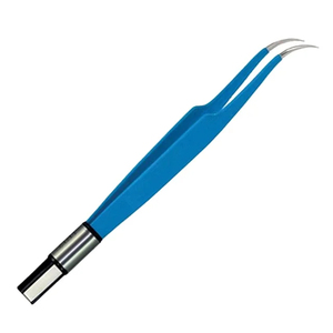 Pinzas Quirúrgicas Bipolares Curvas, Electrodos Aislados Antiadherentes Reutilizables y Autoclavables, Kit de Sutura de Acero Inoxidable para Hospital - Product Image 1