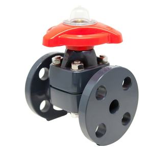 วาล์วไดอะแฟรมเหล็กหล่อแบบแมนนวลแรงดันสูง PN25อุตสาหกรรมก๊าซน้ำมันทนต่ออุณหภูมิสูงตามมาตรฐาน ASTM - Product Image 2