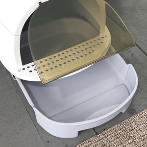 Lussuosa Cuccia Quadrata per Gatti con Recinto - Product Image 6