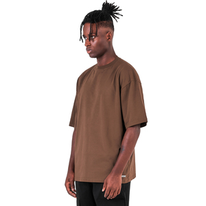 Camisetas de Algodón Largas y Holgadas con Logotipo Personalizado, Estilo Oversize, Servicio OEM, Estilo Urbano - Product Image 3