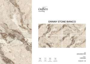 Carreaux de porcelaine haut de gamme sculptés par des designers, 600x1200, grand format premium pour salon, salle de bain, cuisine et décoration murale - Product Image 4