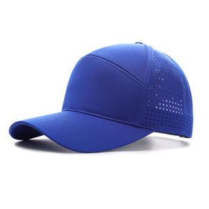 Casquette de golf ajustée en polyester premium à pois, personnalisable avec logo en PVC, pour sports de plein air, vente en gros - Product Image 4