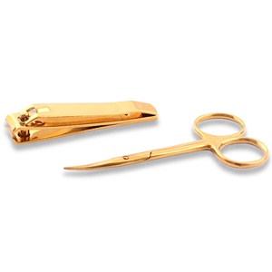 Multi Functional Stainless Steel Nail Clipper with Sharp Curved Blades for Fingernails Conveniently Packaged - Product Image 1