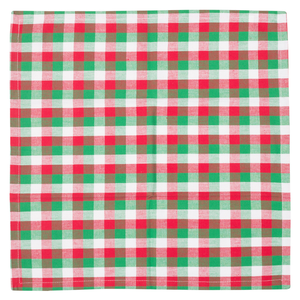Serviettes de cuisine en coton à motif à carreaux blancs avec grille bleue, rectangulaires, tissées, lavables en machine - Product Image 3