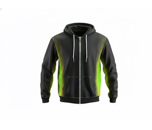 Sweat à capuche personnalisé à fermeture éclair intégrale pour clubs et équipes – Vêtement d'hiver tendance pour hommes, femmes et jeunes – Veste à capuche d'entraînement – Tenue de sport - Product Image 6