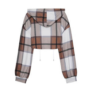 เสื้อฮู้ดครอปผู้หญิงลดราคาสุดฮอต คุณภาพสูง ระบายอากาศดี ไม่เป็นขุย ราคาถูก - Product Image 3